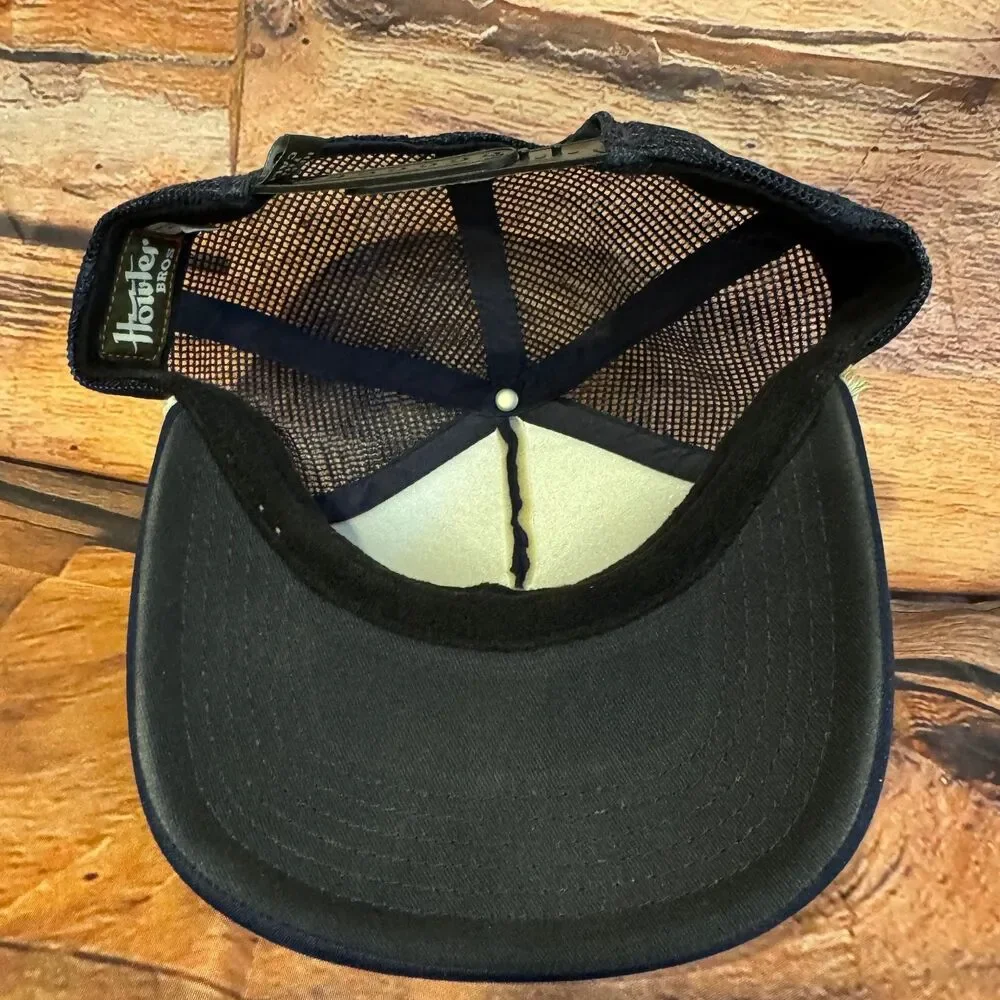 Howler Bros Dawn Patrol Rooster Trucker Hat Men's Adjustable Navy Mesh